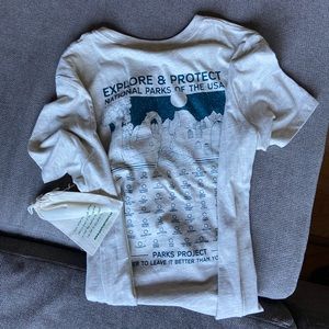NWT Fill in your park Womens Parks Project Tee